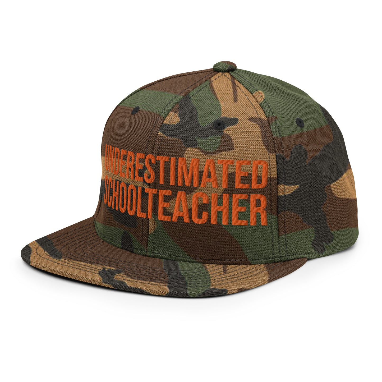 Underestimated Schoolteacher - Snapback Hat